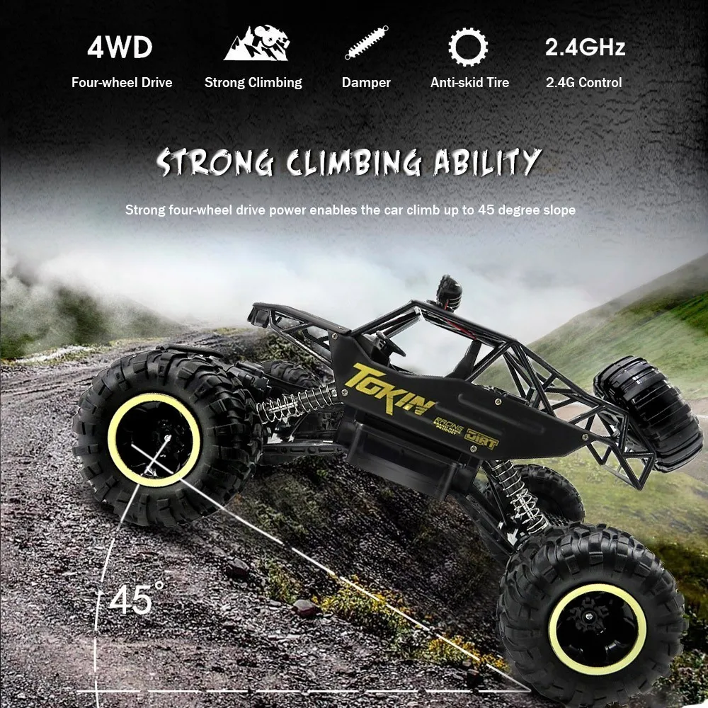 RC автомобиль 1/12 4WD 2 4 г Радиоуправляемый р/у машины внедорожники игрушка Багги 2019