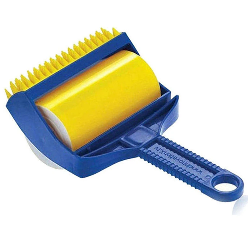 

Reusable Lint Sticking Roller Washable Sticky Hair Wool Dust Carpet Sheets Dust Remover