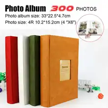 Фотоальбом 33CMx22.5CMX4.7CM 100 страниц 300 шт. чехол для хранения