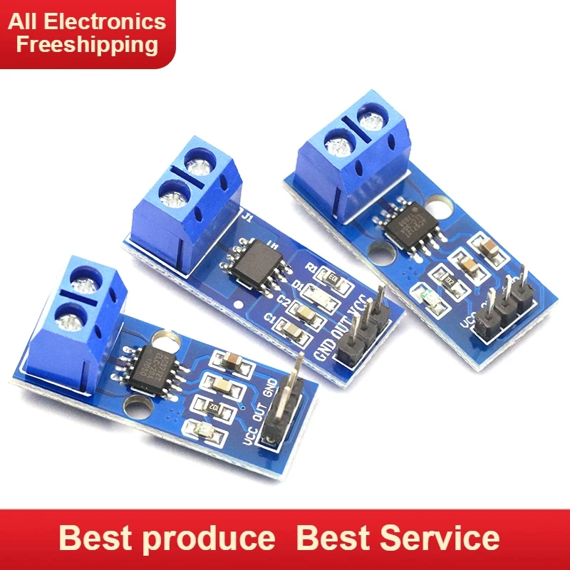

ACS712 5A 20A 30A Range Hall Current Sensor Module ACS712 Module