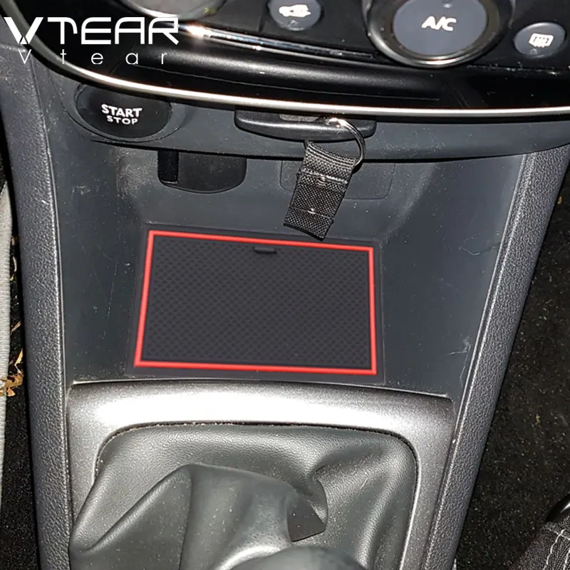 Противоскользящий коврик Vtear для Renault Clio 4 автомобиля аксессуары интерьера