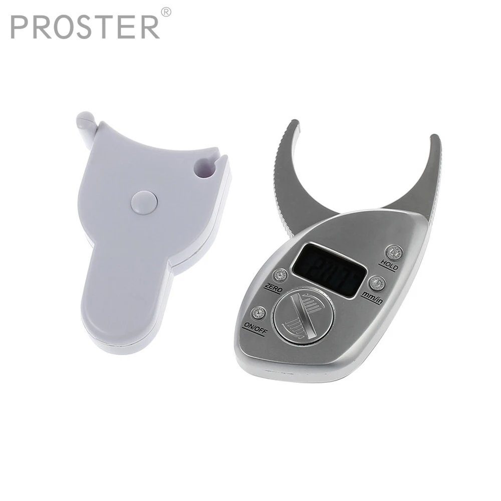 Proster цифровой ЖК штангенциркуль для тела 0 ~ 50 мм/0 2 &quotкожа складывается толщина