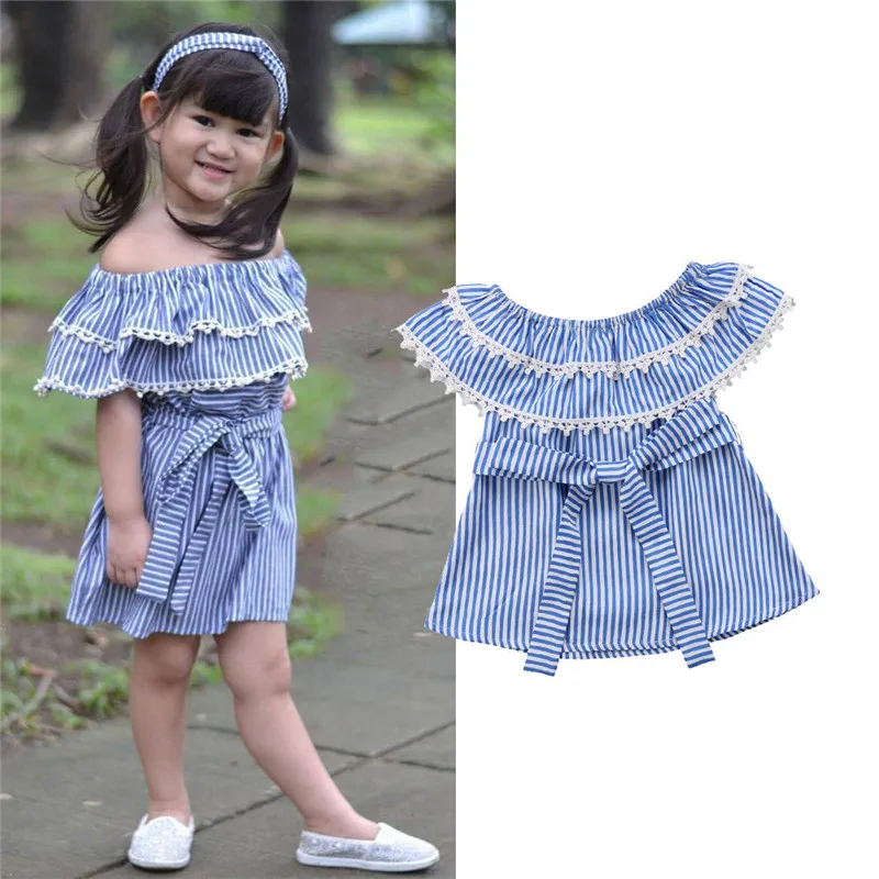 off shoulder frocks for baby girl