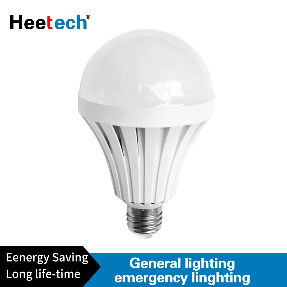 LED Smart Light Bulb E27 9W Rechargeable Emergency Lighting Lamp Flashlight