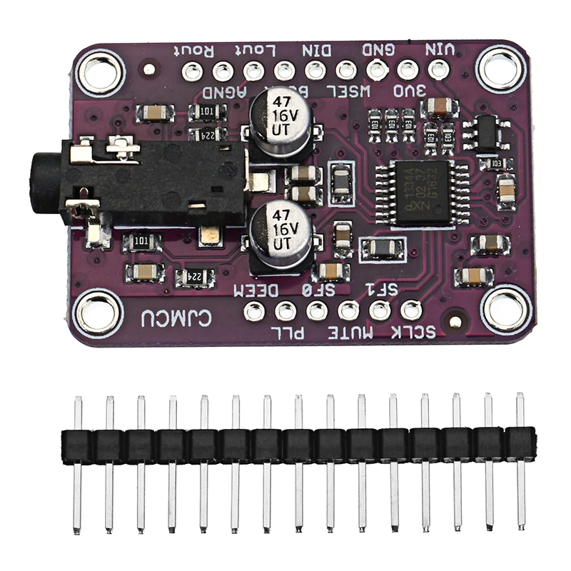 DAC Module CJMCU 1334 UDA1334A I2S DAC Audio Stereo Decoder Module Board For Arduino 3 3V