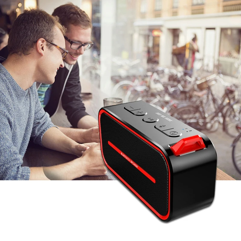 BV500 Портативный беспроводной Bluetooth динамик громкий с басами IPX5 Водонепроницаемый