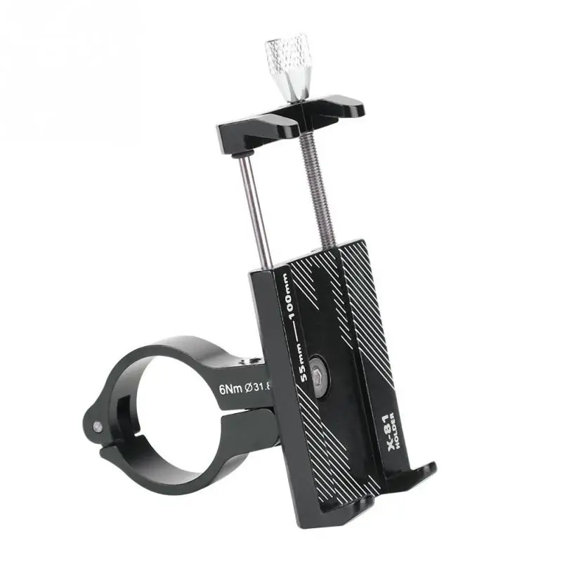 

Universal Bicycle Phone Holder Aluminum Alloy Road Bike Handlebar Bike Motorcycle Mini Phone Holder Mount Support Bracket