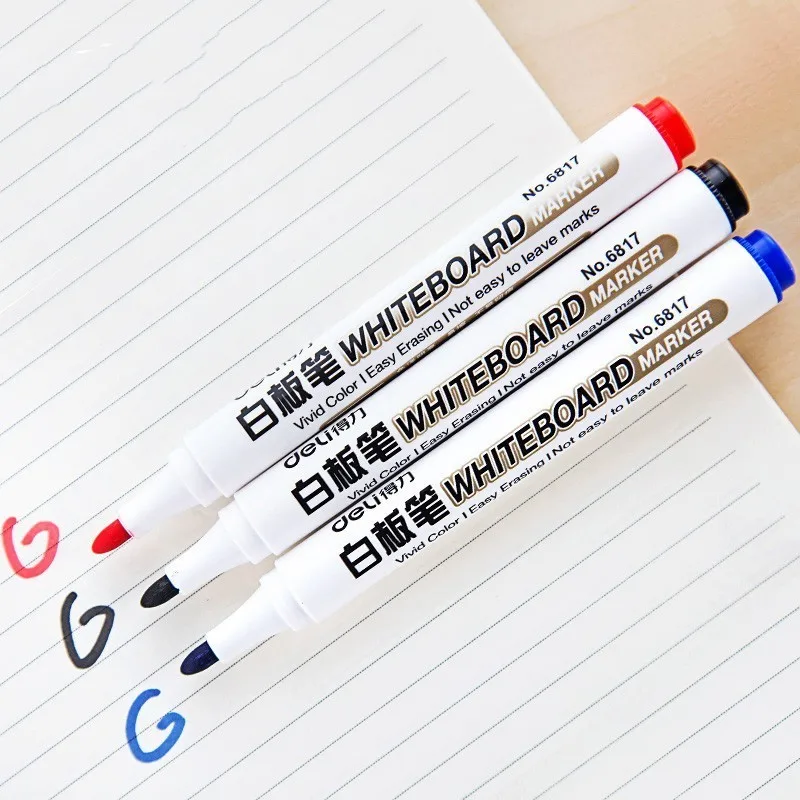 

1PC 3 Color Whiteboard Pen Erasable Display Board Pen Markers Pastel Liquid Chalk Marker Color Pen Teaching Pen 04416