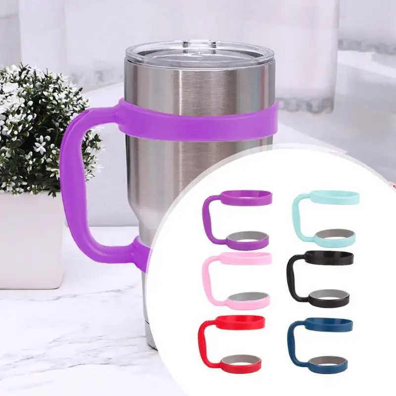 6 Colors Water Bottle Coffee Mug Grip Holder Anti slip Spill Proof
