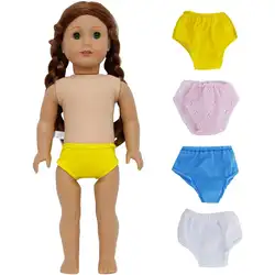Стильные трусы розовый синий пляжная одежда Нижнее белье Одежда для американской девочки кукла для 43 см 18 дюймов девочка кукла аксессуары