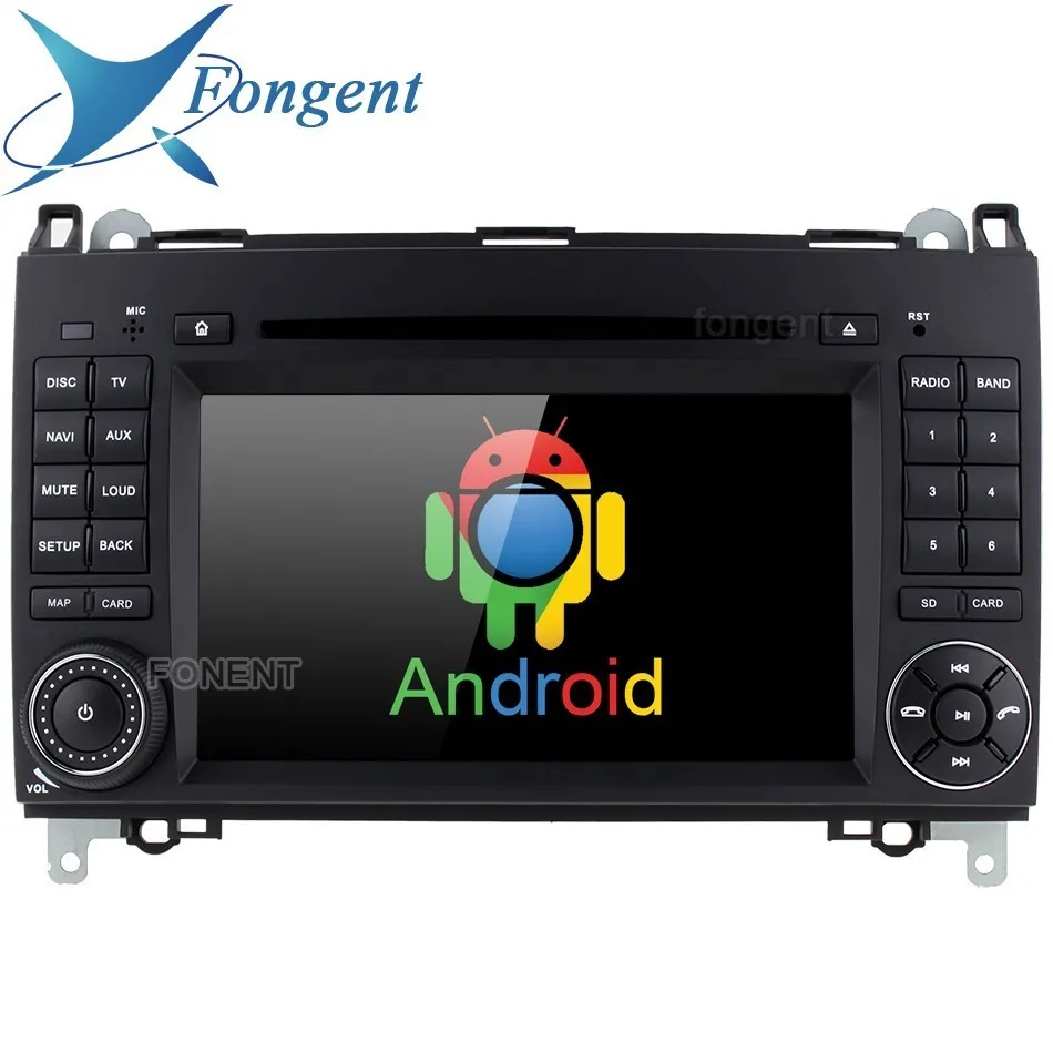 Автомагнитола 2 din для Mercedes Benz B200 W169 W245 W906 Sprinter Viano Vito стерео DVD плеер на Android