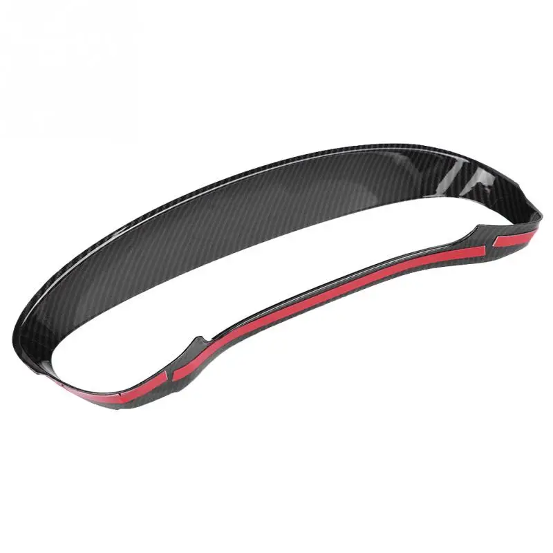 

1pc ABS Car Dashboard Decoration Cover Trim for BMW 5 Series G30 2017-2018 Carbon Fiber Style Auto Accessories Brand New