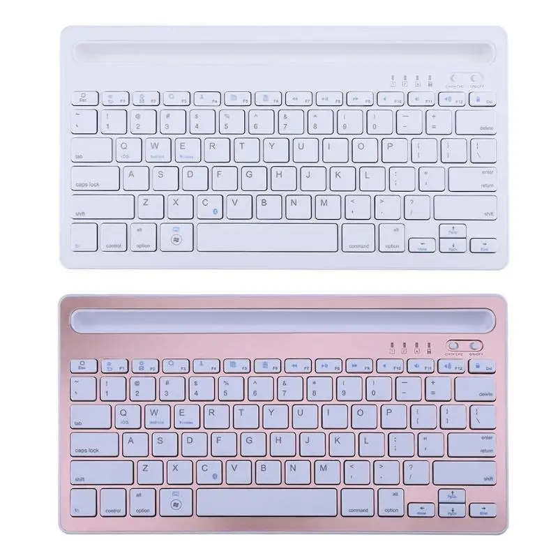 

Universal Ultra-Slim Bluetooth Wireless Keyboard for Windows Android iOS