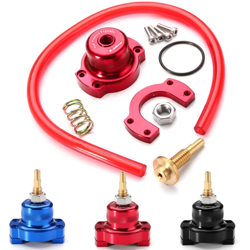 

3 Colors Vehicle Refit Accessories For Honda Integra Adjustable FPR Fuel Pressure Regulator Riser Gauge Regulating Valve