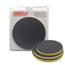 Уход за краской, Волшебная глиняная панель, Подушечка для тонкой полировки, губка для чистки автомобиля, щетка для автодетализации, Marflo, инструмент для восковой депиляции автомобиля