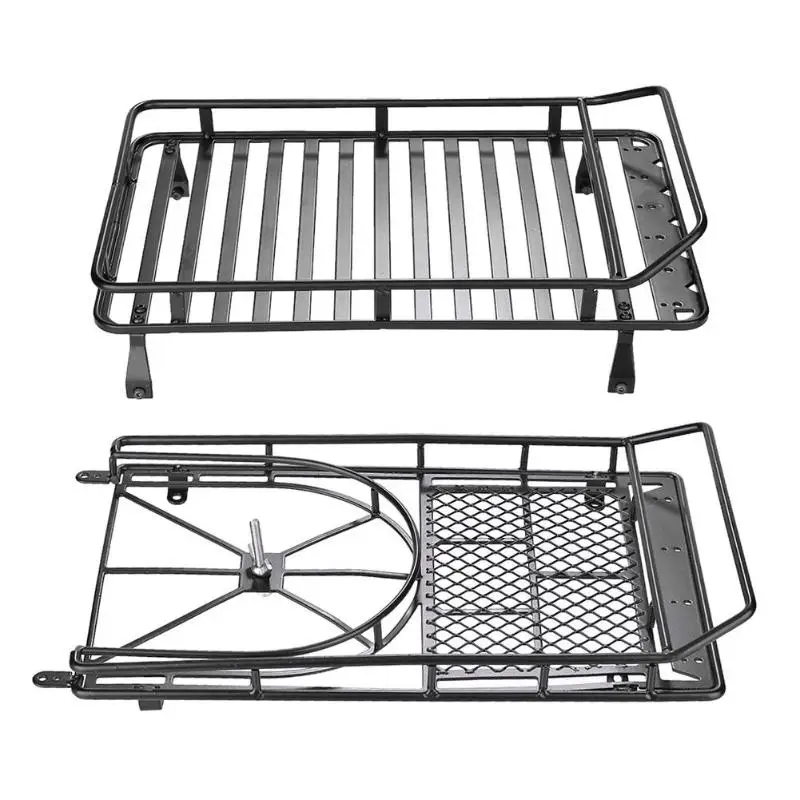 RC Rock Crawler Accessory Luggage Roof Rack Net Climbing Car Model