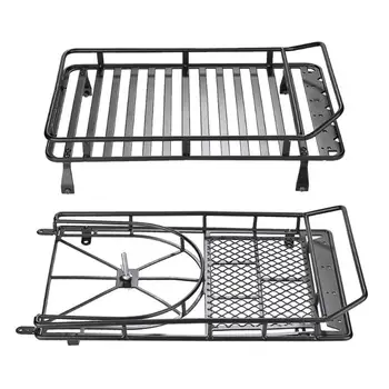 

RC Rock Crawler Accessory Luggage Roof Rack Net Climbing Car Model Parts for D90 for Axial scx10 RC Cars Accessories Xmas Gifts