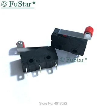 

10PCS Hot sale Mini Micro Switch 3Pin With Roller Limit Switch KW11-N KW12 Pulley switch with handle Toggle Contact switch HOT