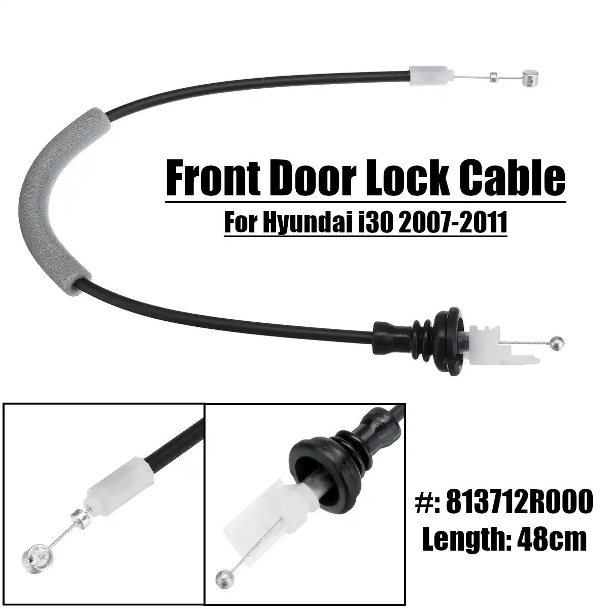 Cable de la manija de la puerta para el bloqueo de la puerta delantera para Hyundai I30 07-11