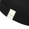 Adjustable French Brimless Hat Mens Vogue Retro Skull cap Docker Sailor Cap Biker Beanie Retro Sun Hats Vintage Unisex Harajuku 4