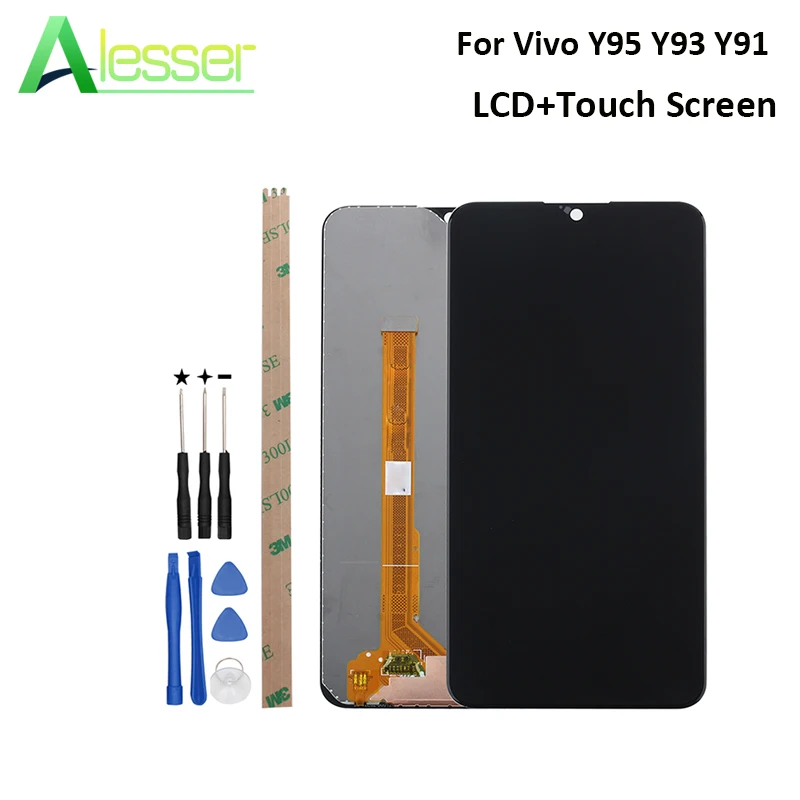 

Alesser For Vivo Y95 Y93 Y91 LCD Display Touch Screen Screen Digitizer Assembly Replacement For Vivo Y95 Y93 Y91 +Tool +Adhesive