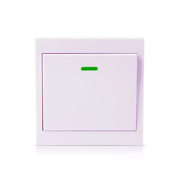 

CLAITE Wireless Remote Transmitter 1 Channel Sticky RF TX Smart 433MHZ 86 Wall Panel For Home Living Room Bedroom