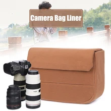 Camera Bag Padded Protective Bag Liner Insert Liner Case Velcro Cover for Shockproof Camera Accessories Lens SLR DSLR Flash Bag Camera Bag Padded Protective Bag Liner Insert Liner Case Velcro Cover for Shockproof Camera Accessories Lens SLR DSLR Flash Bag