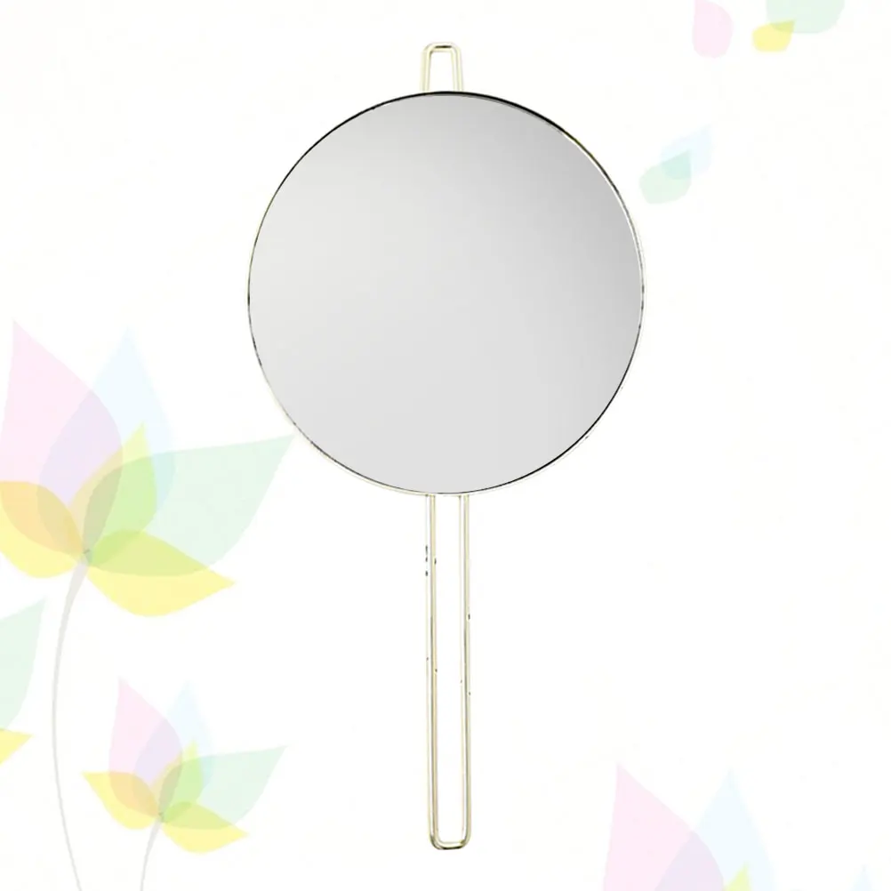 1 шт. зеркало круглое практичное ручное зеркало для макияжа Настенное подвесное зеркало для ванной комнаты зеркало для салона путешествия дома