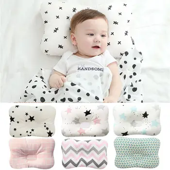 

Baby Newborn Infant Pillow Memory Foam Positioner Prevent Flat Head Anti Roll Baby Shaping Pillows