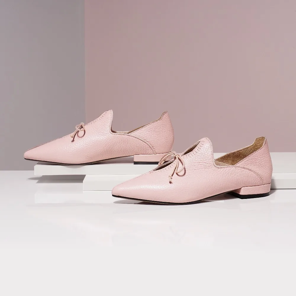 toe Rose Blue Femmes Cm Chaussures Talons D'emballage D'été Pour 1 Véritable pink 5 Pointu Femme 3511 Boîte Pompes Cuir Habillées Sky Sexy Bas Style qxWSwzn4OA
