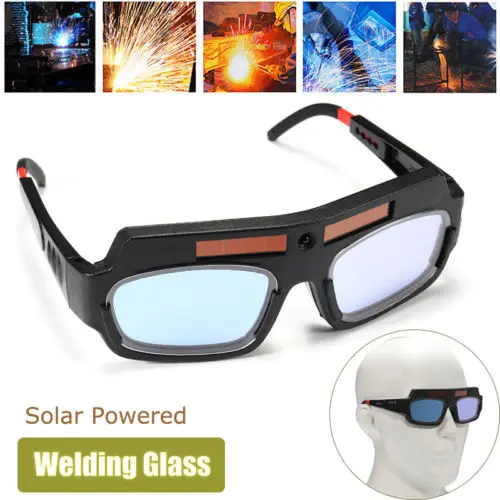 

New Hot Solar Powered Auto Darkening Welding Mask Protect Eyes Helmet Goggle Welder Glasses Arc
