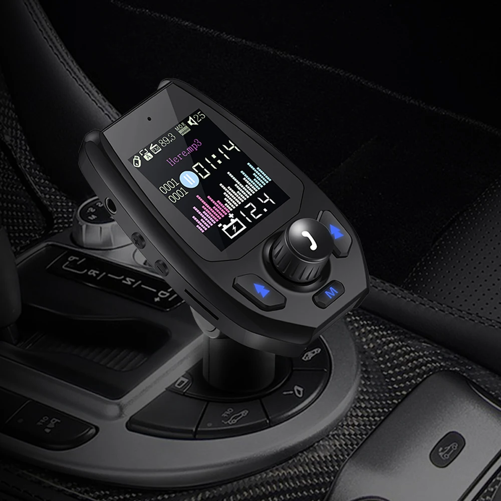 Автомобильный комплект Bluetooth автомобильный аудио mp3 плеер с 3 1 А быстрая зарядка