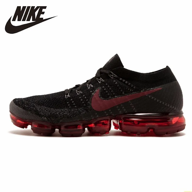 Nike Air Vapormax Flyknit Men Running Shoes New Arrival  Breathable Comfortable Air Cushion Sneakers#849558-013