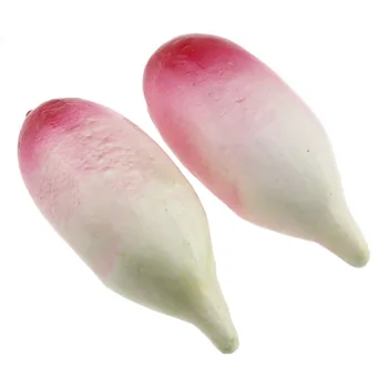

Gresorth 2 PCS Artificial Red Radish Fake Vegetable Home Kitchen Decoration
