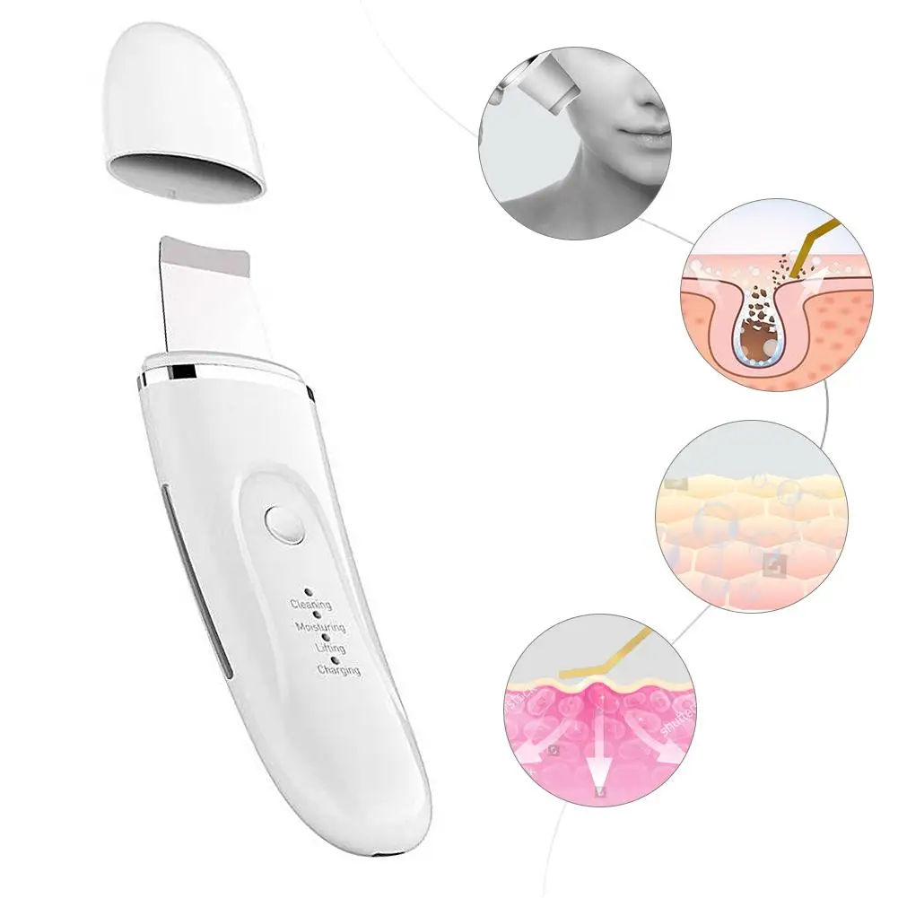 

Ultrasonic Electric Blackhead Remover Beauty Instrument Electric Pore Cleaner Removal Extractor Tool Skin Facial Pore Cleaner