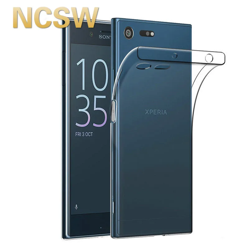 

Transparent Silicone Clear Soft TPU Cover Case for Sony Xperia XZ XZ1 X XZ2 Compact XZs Z5 Z4 Z3 Z2 M5 E5 XA XA XA1 Plus C5 C6