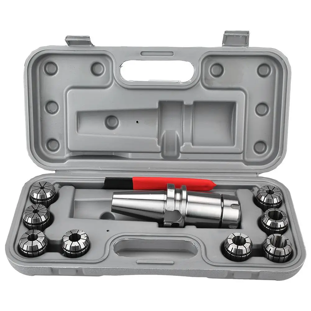 

10pcs BT40-ER32-100 Collet Chuck Holder for CNC Processing Center Collet Set