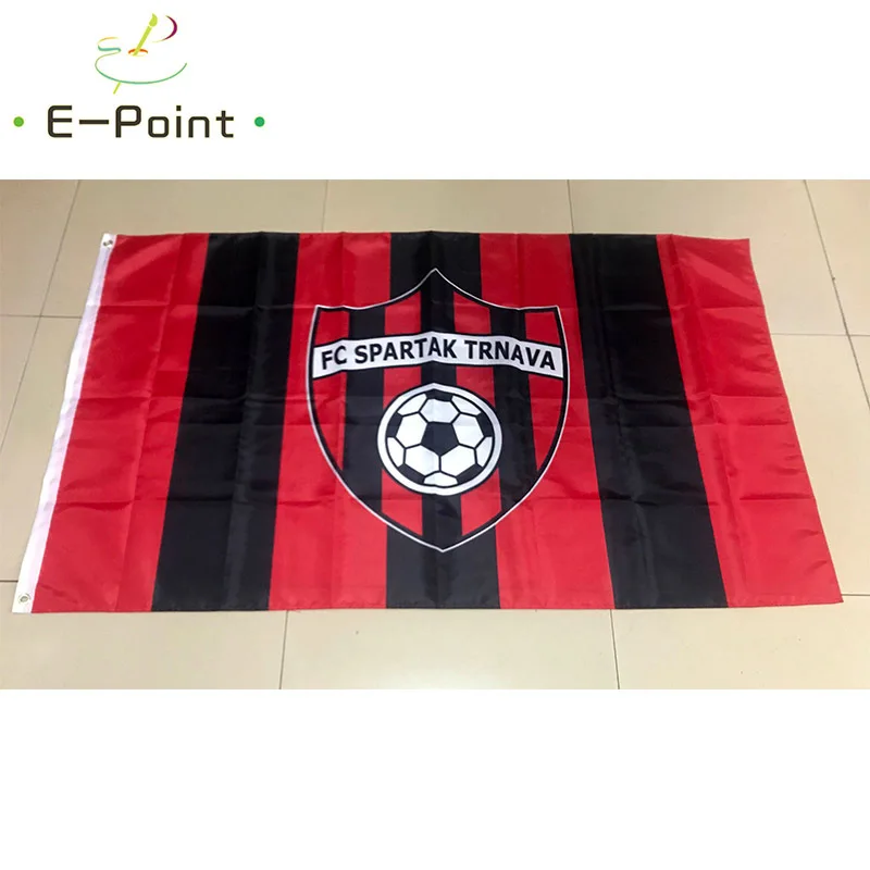 

Flag of Slovakia FC Spartak Trnava 3ft*5ft (90*150cm) Size Christmas Decorations for Home Flag Banner Gifts