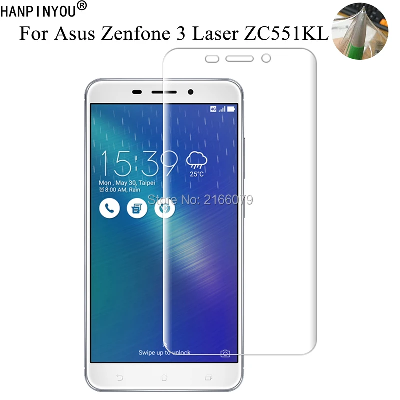 Для Asus Zenfone 3 Laser ZC551KL 5 &quotмягкая ТПУ Крышка для телефона которая полностью