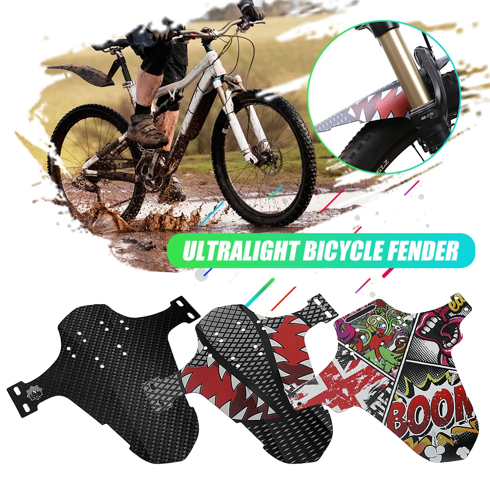 

MTB Mountain Bike Fender Cycling Mud Guard Bike Bicycle Mudguard Front and Rear Compatible