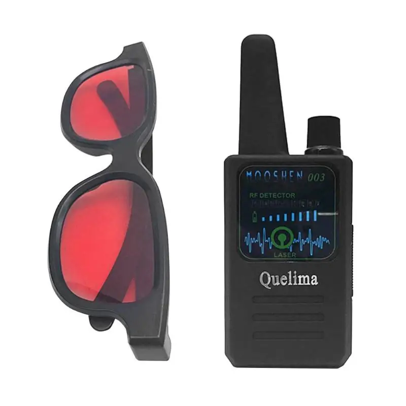 

M003 Multifunctional Wireless RF Signal Detector Camera Lens Audio Bug Finder GPS Tracker Privacy Security Protection Detector
