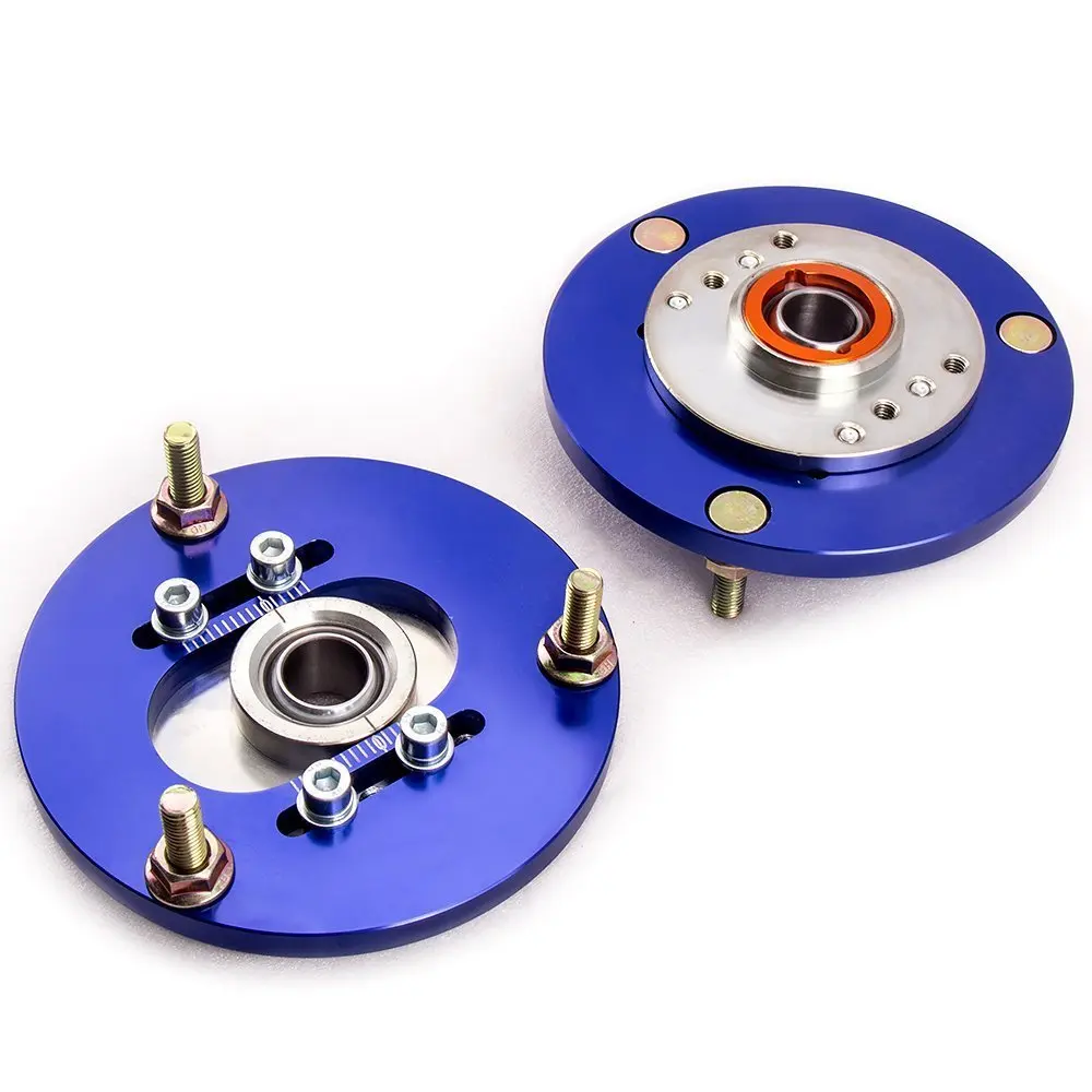 Top Upper Mount For BMW 3 Serie s E46 320 323 325 328 M3 1998-2005 Blue Front Coilovers Camber Plate Plates Suspension Domlager |