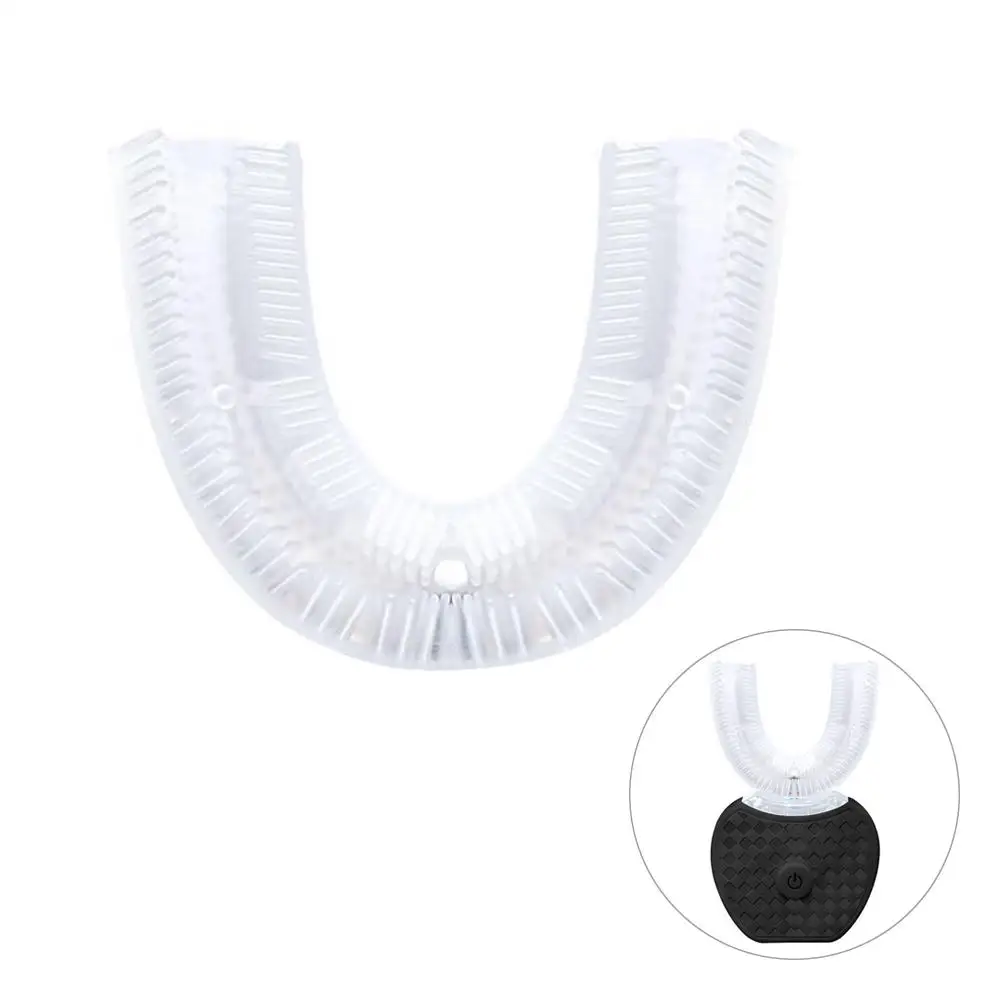 

U Type Brush Head Silicone Soft Toothbrush Head 360 Degree Toothbrush Heads Cleaning Brush Accessories