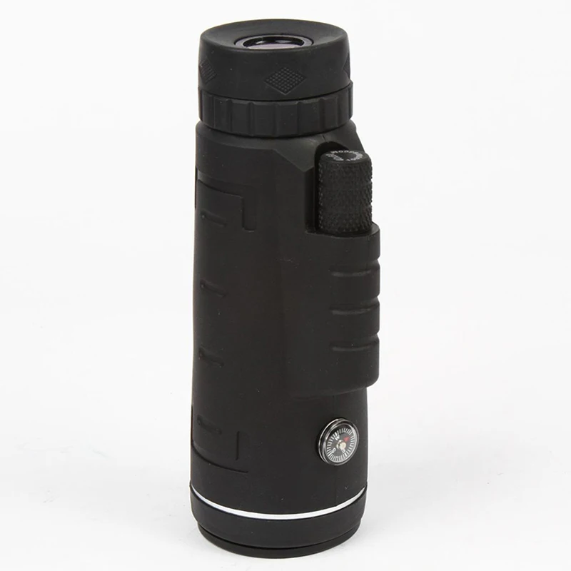 Ceny 40X60 Zoom monokularowy teleskop zakres dla Smartphone iPhone Xiaomi aparat Camping piesze wycieczki wędkowanie z kompasem klips do telefonu statyw