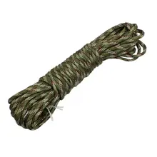Нити крысиного хвоста нейлон витой парашютный шнур зеленый армейский 10 метров