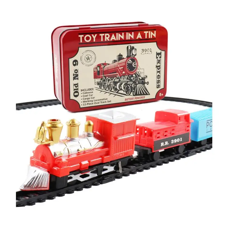 Mini Toy Train In A Tin ToyWalls