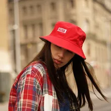 Классическая мужская и женская пара шляпа-ведерко кепки лето осень весна рыбацкие хлопковые двухслойные тканевые солнцезащитные шляпы