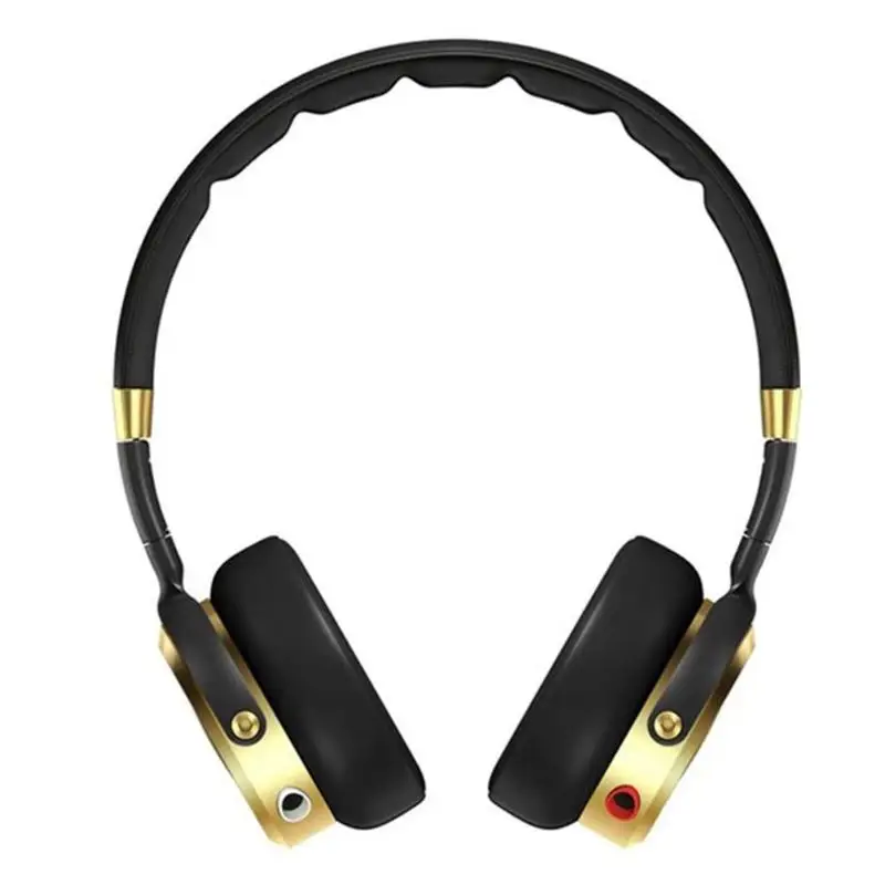 

Xiaomi HiFi Stereo Headphones 3.5mm Portable Wired Foldable Stereo Music Gaming Headset with Mic Black+Champagne Gold Headphone