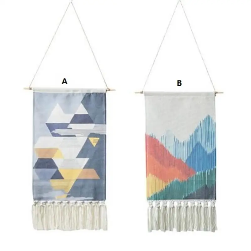 

Woven Wall Hanging Nordic Style Kids Decoration Tapestry Decorative Pendant Background Wall Room Bedroom Decoration Tapestry