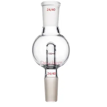 

24/40,100ml,Glass Anti-splash Adapter,Anti splash head,Lab Chemistry Glassware
